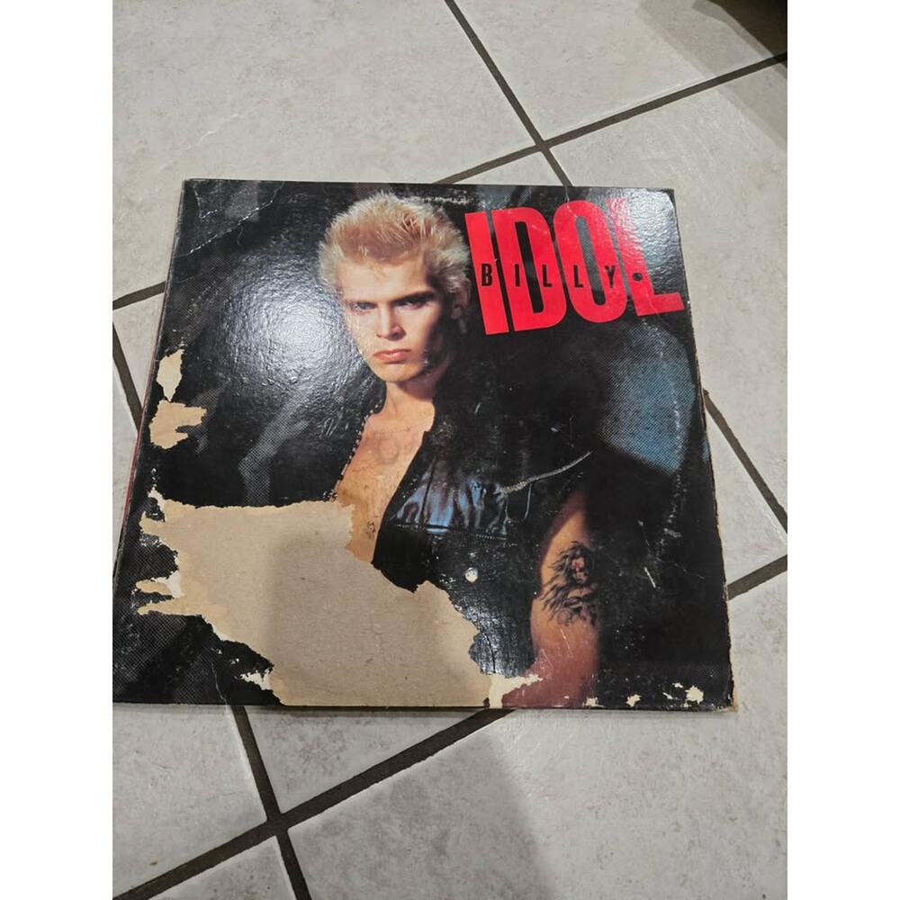 Billy Idol self titled Vintage vinyl record set